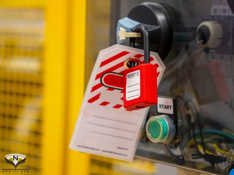 Lockout Tagout quy trình an toàn bắt buộc khi sửa chữa và bảo trì băng tải