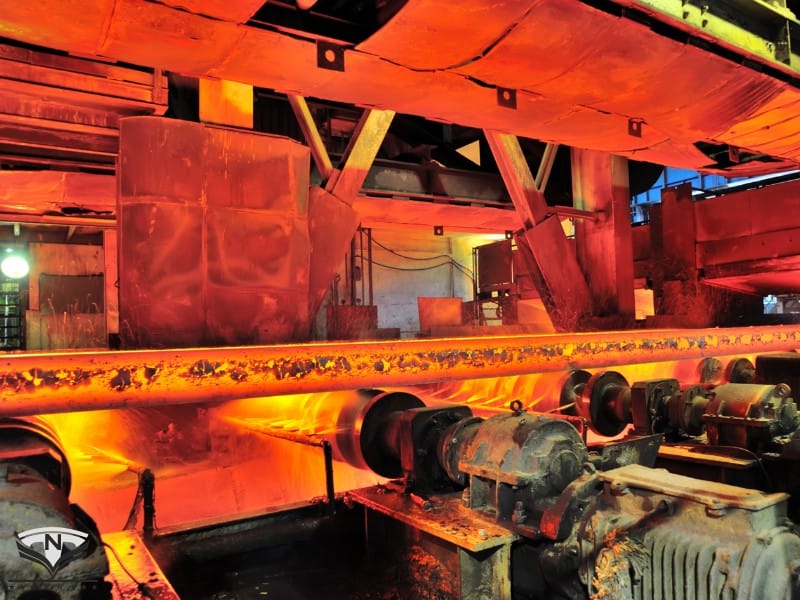 Dây chuyển sản xuất trong ngành luyện kim