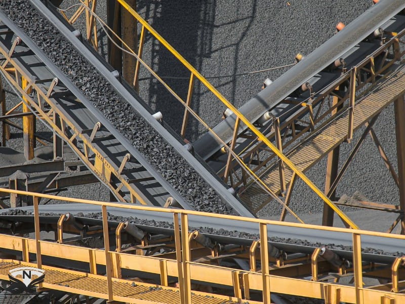 Hệ thống băng tải trong ngành khai khoáng