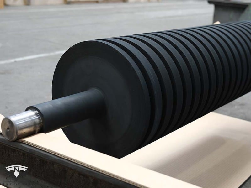 Rulo cao su vân dạng xoắn