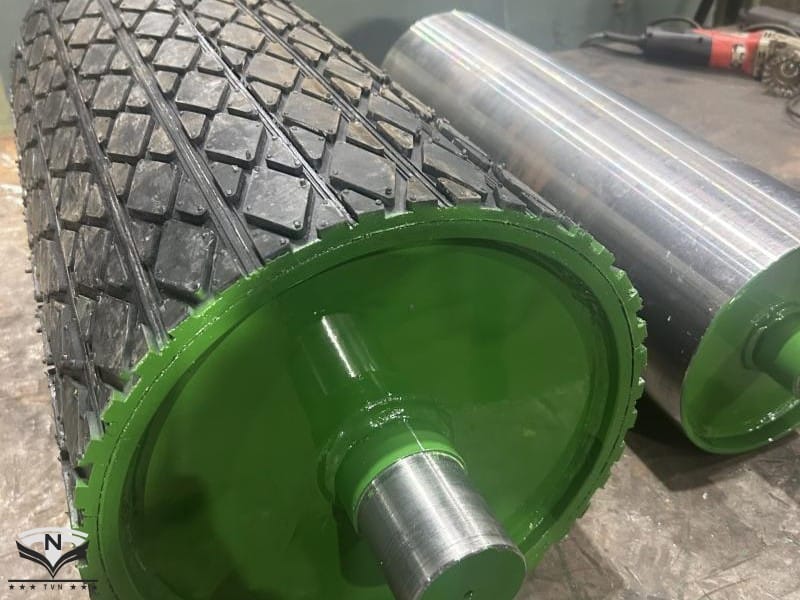 Gia công bọc cao su rulo