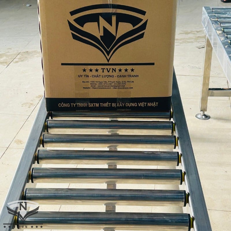 Thang trượt con lăn Inox 304