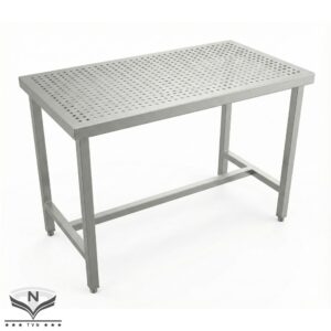 Mẫu bàn inox đục lỗ