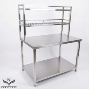 Mẫu bàn thao tác inox cho công nghiệp