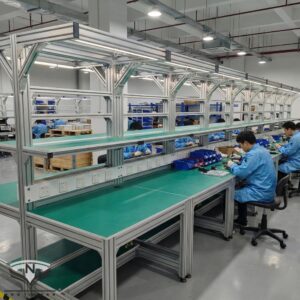 Bàn thao tác khung nhôm chống tỉnh điện