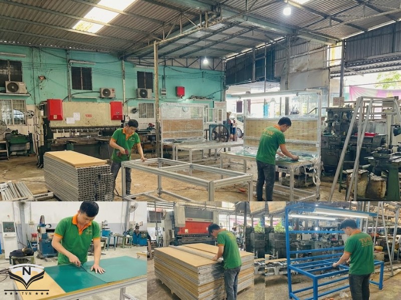 Xưởng gia công bàn thao tác TPHCM