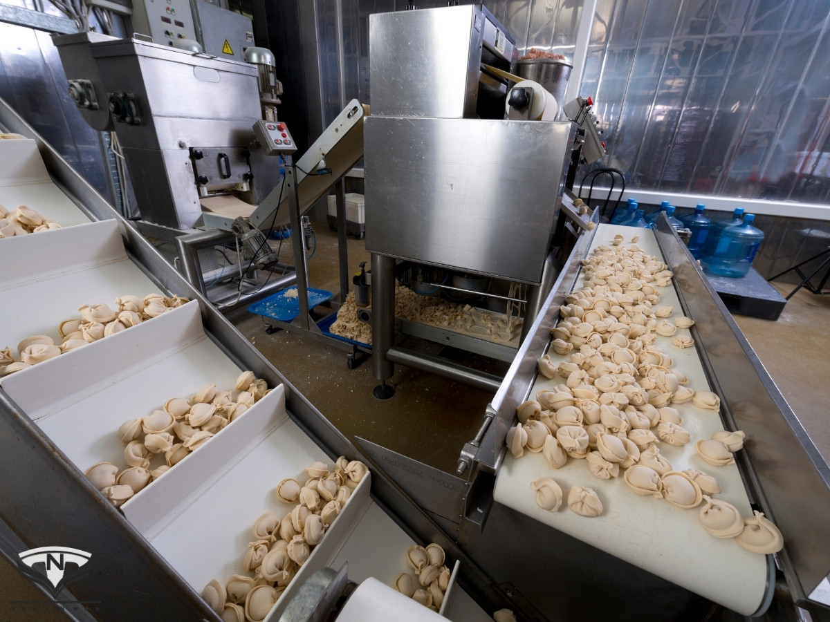 Băng tải PU màu trắng tiếp xúc trực tiếp với thực phẩm