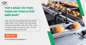 Băng tải thực phẩm