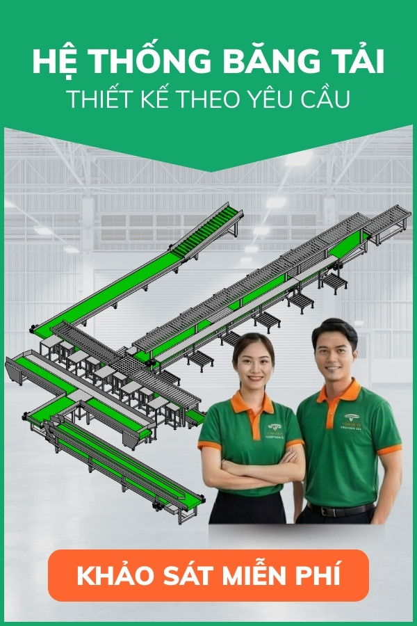Giải pháp hệ thống băng tải theo yêu cầu